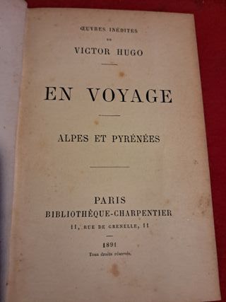 Viaje a los Alpes y los Pirineos