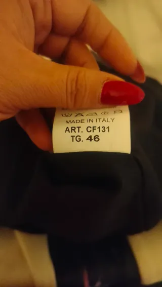 Giacca Cristina Effe Pelle Nera Taglia 46