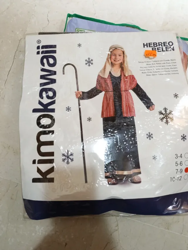 Disfraz pastorcillo 7-9 años