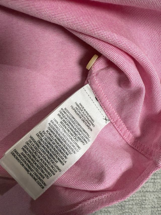 Camisa Polo Ralph Lauren Rosa