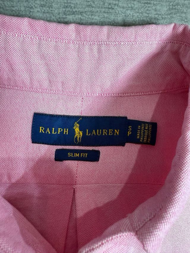 Camisa Polo Ralph Lauren Rosa