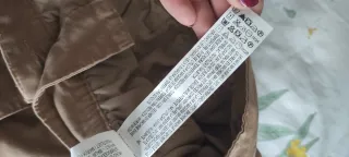 Falda Bershka Algodón Marrón