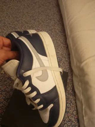 Zapatillas Jordan Azul y Blanco