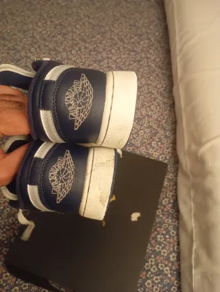 Zapatillas Jordan Azul y Blanco