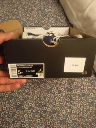 Zapatillas Jordan Azul y Blanco