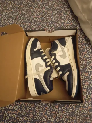 Zapatillas Jordan Azul y Blanco