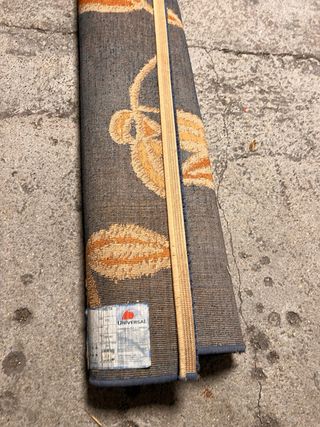 Alfombras azules y doradas