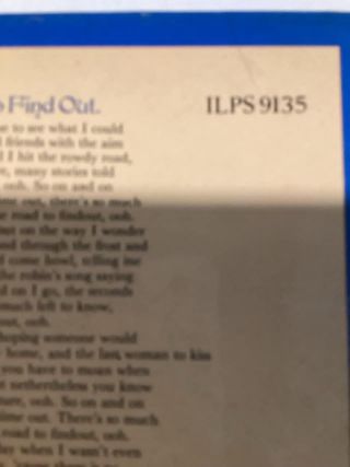 Cat Stevens - Tea For The Tillerman LP Vinile 1970