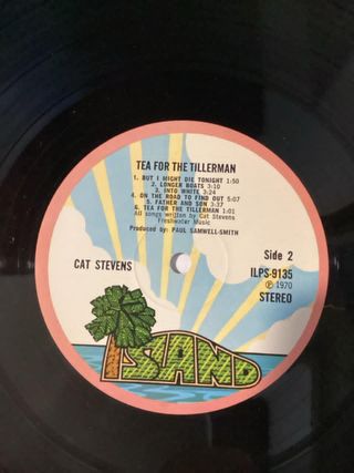 Cat Stevens - Tea For The Tillerman LP Vinile 1970
