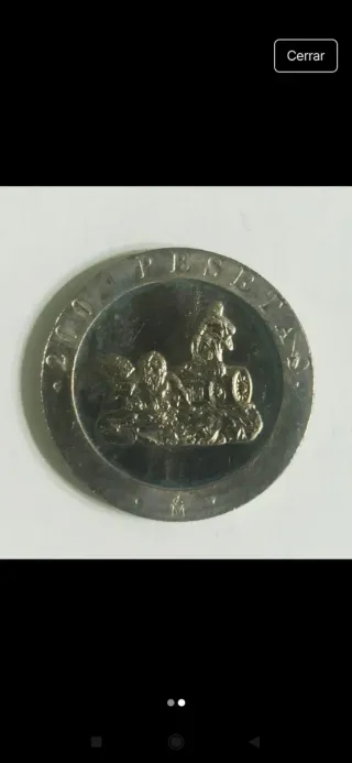 Moneda 200 ptas 1990 J. Carlos I - Cibeles( s/c)
