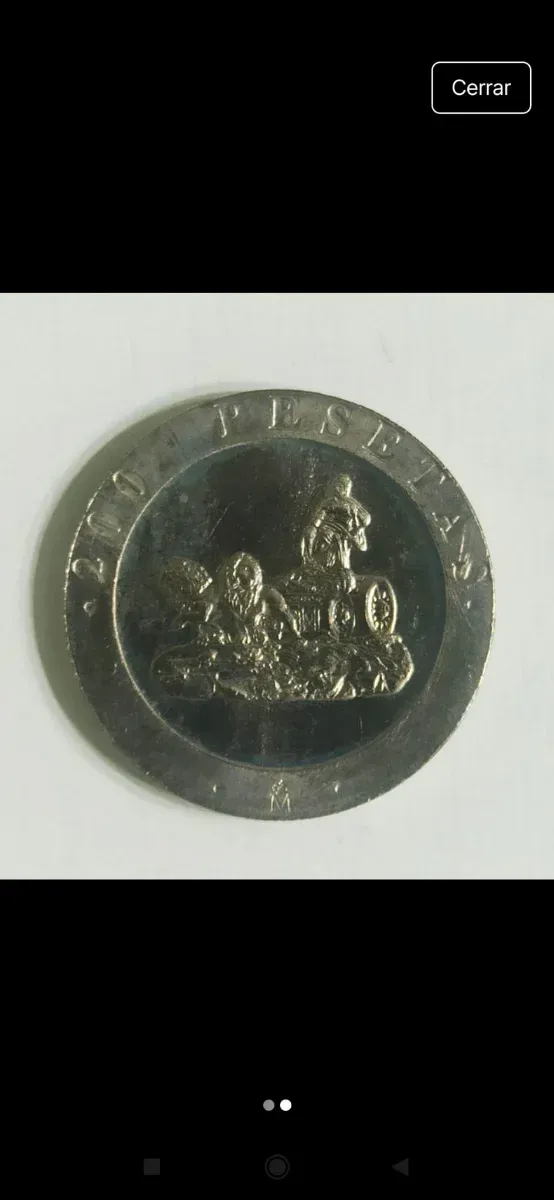 Moneda 200 ptas 1990 J. Carlos I - Cibeles( s/c)