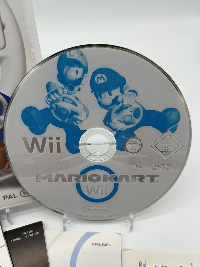 Mario Kart Wii + Volante Wii