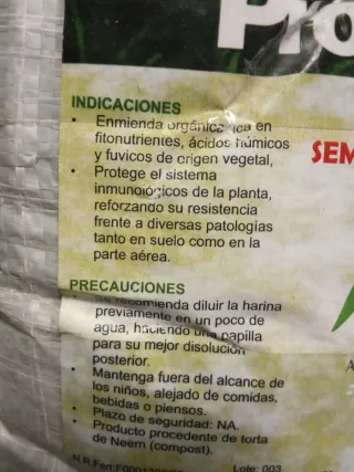 ProNeem 5kg Torta de Semilla de Neem Harina