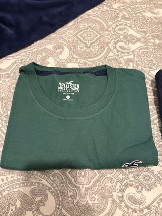 2 Camisetas Hollister Talla L