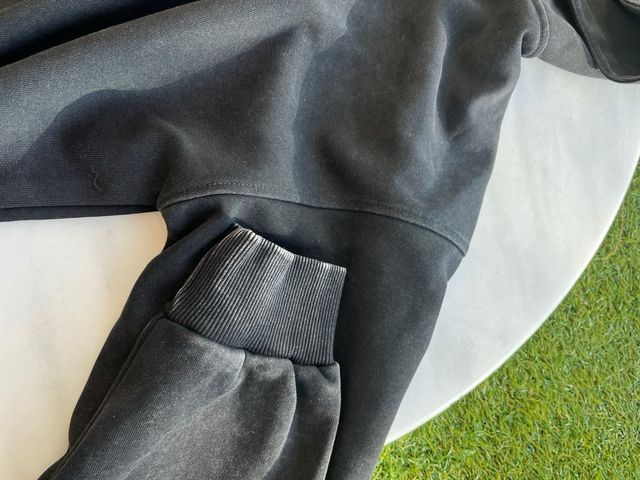 Sudadera con cremallera Zara Negra