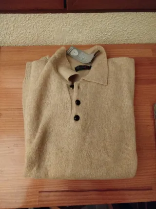 Jersey Dustin Lana Beige Talla M