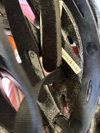 Casco de Bicicleta Verde y Blanco