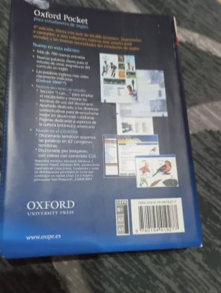 Diccionario Oxford Pocket para estudiantes de i...