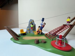 Tirolina Playmobil 4015 Superset Parque Infantil