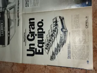 Póster Opel Manta Rally Años 80