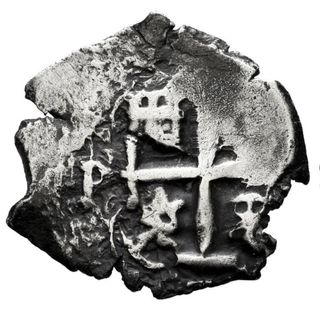 Moneda PLATA 1 Real 1740 POTOSI . FELIPE V