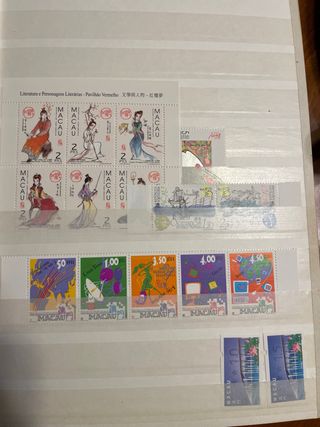 Colección Sellos Macao Patrimonio Classificado