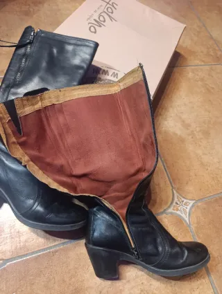 Botas Yokono de piel talla 37