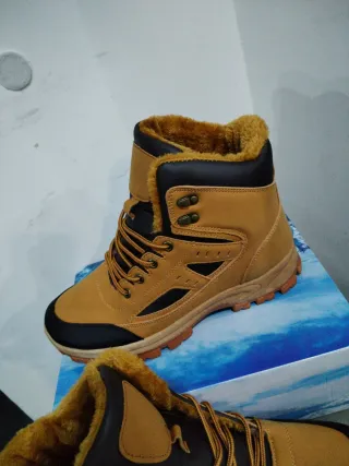 Scarponcini Trekking Uomo 42 Marrone Nero