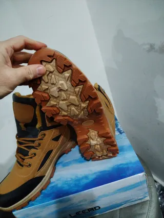 Scarponcini Trekking Uomo 42 Marrone Nero