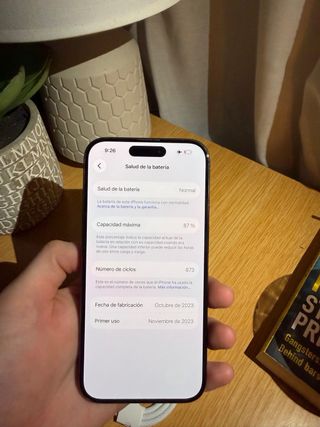 iPhone 15 Pro negro - 128 GB