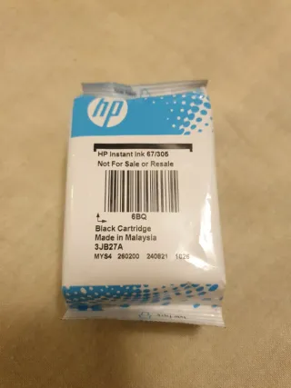 Cartuccia HP 67/305 Nero