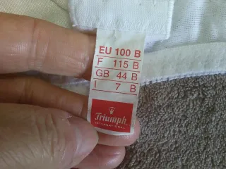 Soutien TRIUMPH 100B sem aro suporte firme