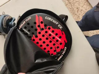 2 Raquetas Pádel kevlar con Funda