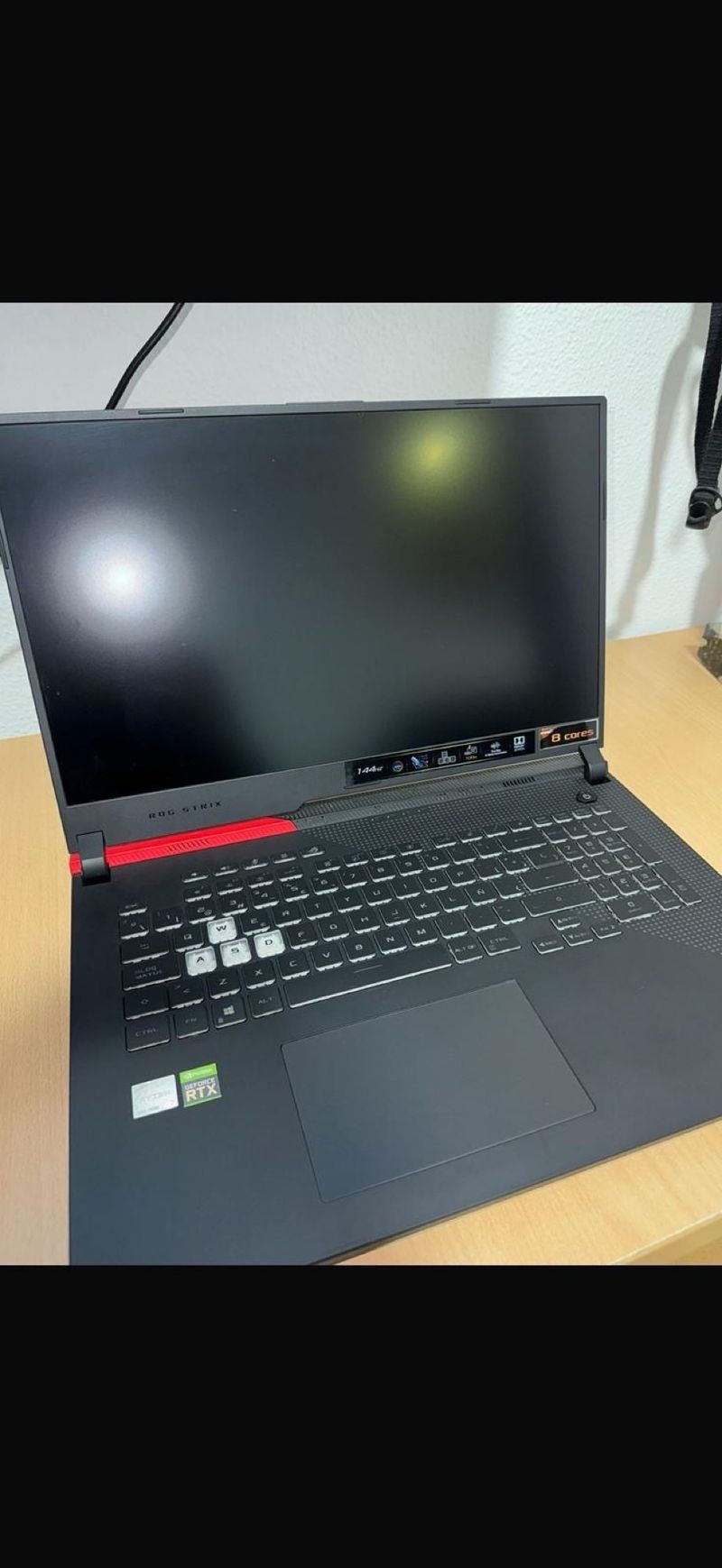 Portátil Gaming ASUS Negro/Rojo afbeelding 2