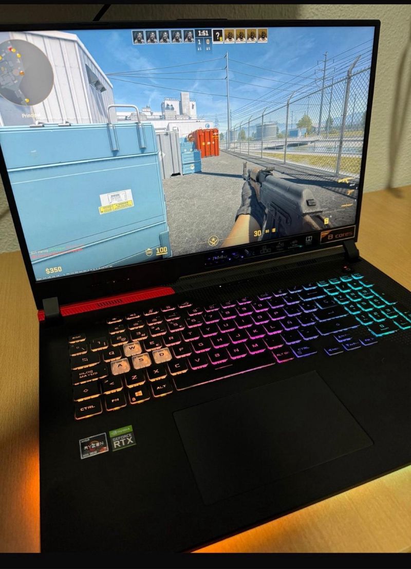 Portátil Gaming ASUS Negro/Rojo afbeelding 5