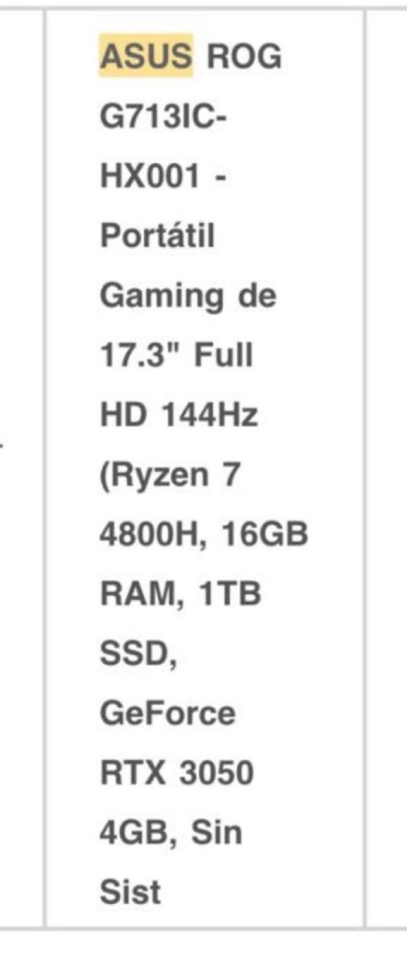 Portátil Gaming ASUS Negro/Rojo afbeelding 7