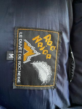 Plumas Rock Noise Azul y Negro. Talla M de niño