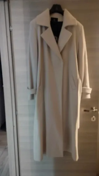 Cappotto Cristina Effe Beige Lungo