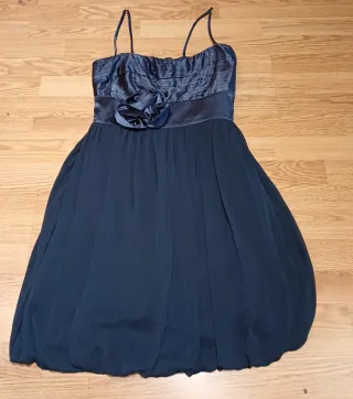 Vestido fiesta negro talla 42