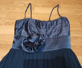 Vestido fiesta negro talla 42