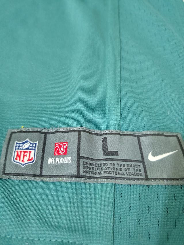 Camiseta Nike Game NFL Eagles 11 verde L juvenil