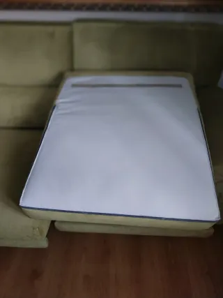 Sofá 3 plazas terciopelo verde