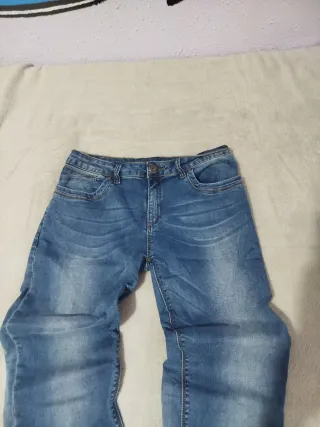 Vaqueros Sidecar Azules