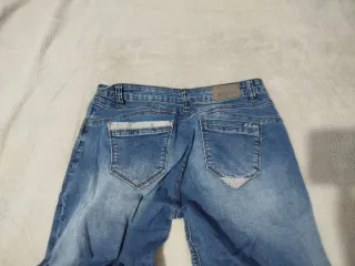 Vaqueros Sidecar Azules