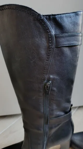 Stivali Alti Pelle Made in Italy