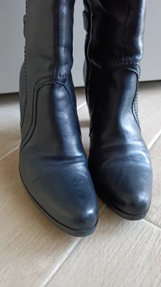 Stivali Alti Pelle Made in Italy