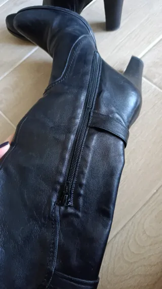 Stivali Alti Pelle Made in Italy