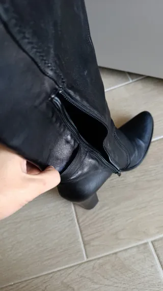 Stivali Alti Pelle Made in Italy