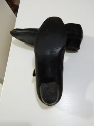 Zapatos Carmens Piel Italiana Mujer Negros