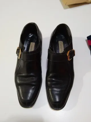 Zapatos Carmens Piel Italiana Mujer Negros